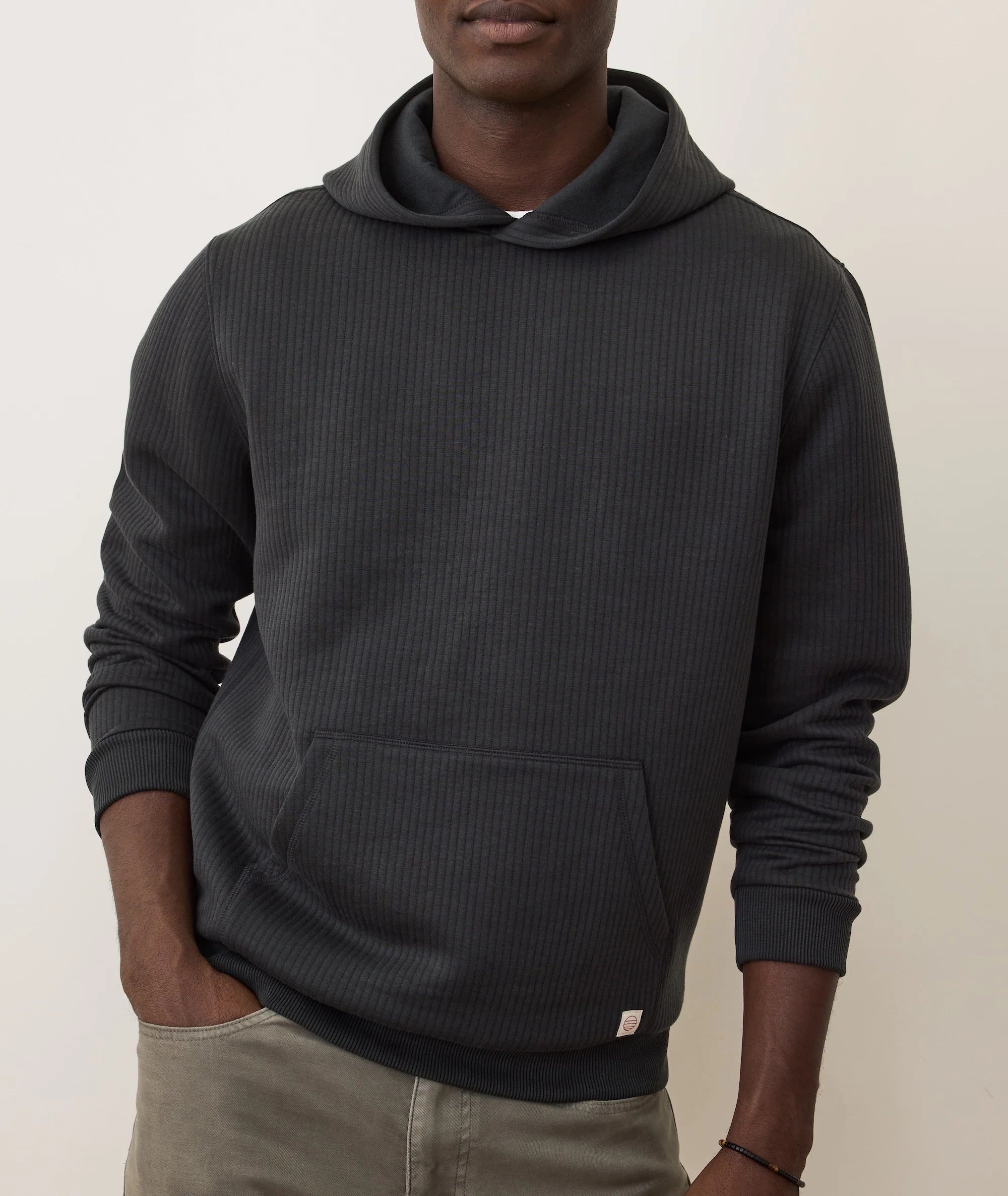 M'S CORBET QUILTED HOODIE