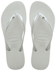 W'S SLIM CRYSTAL FLIP FLOPS