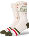 CALIFORNIA REPUBLIC 2 CREW SOCKS