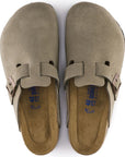 W'S BOSTON SUEDE LEATHER SOFT FOOTBED