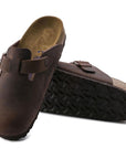 M'S BOSTON OILED LEATHER SOFT FOOTBED