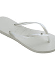 W'S SLIM CRYSTAL FLIP FLOPS
