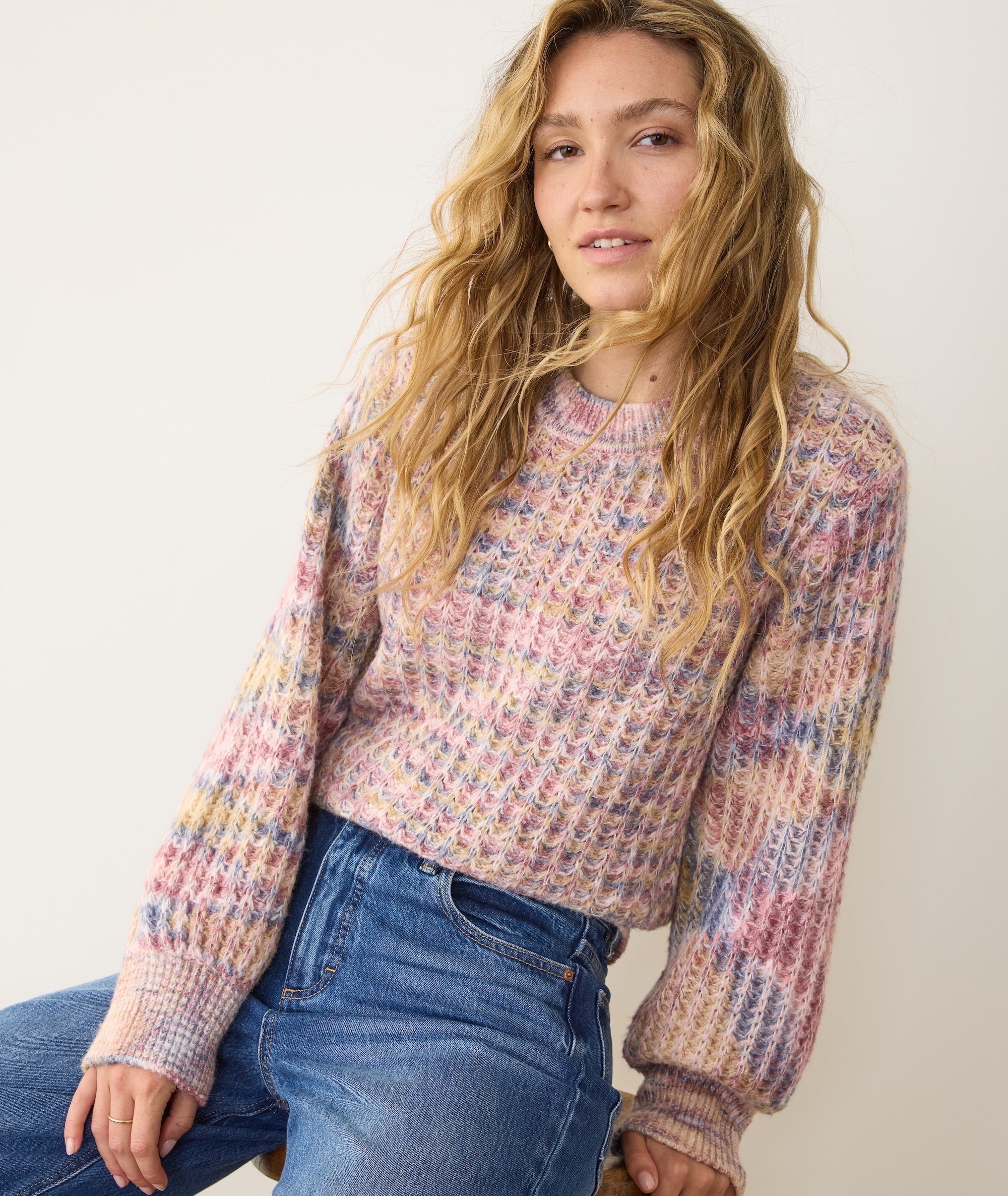 W'S ALMA CREWNECK SWEATER