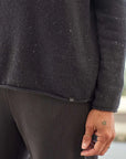 CRESCENT KNIT BOATNECK TOP