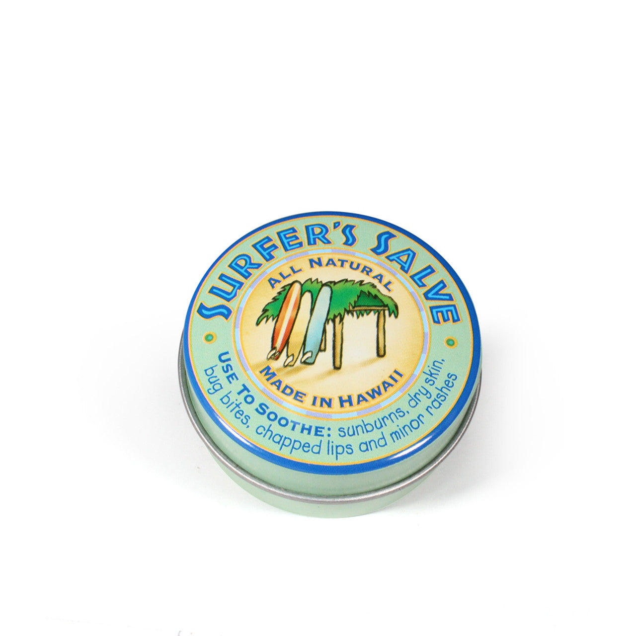 ISLAND SOAP - SURFER'S SALVE TRAVEL TIN - 0.8 oz
