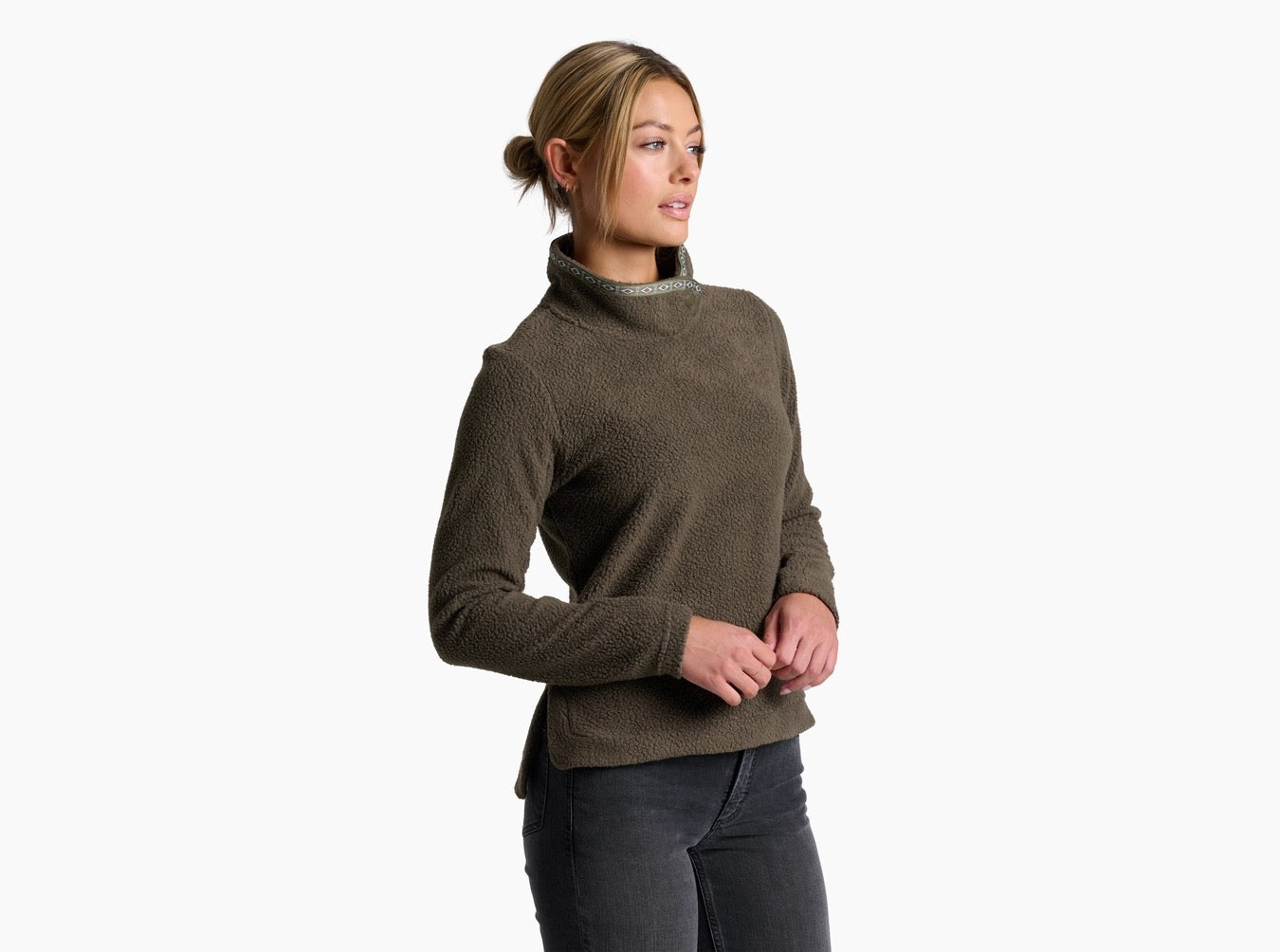 W'S HYGGE SNAP PULLOVER