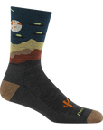 M'S SPACED OUT MICRO CREW LIGHTWEIGHT HIKING SOCKS