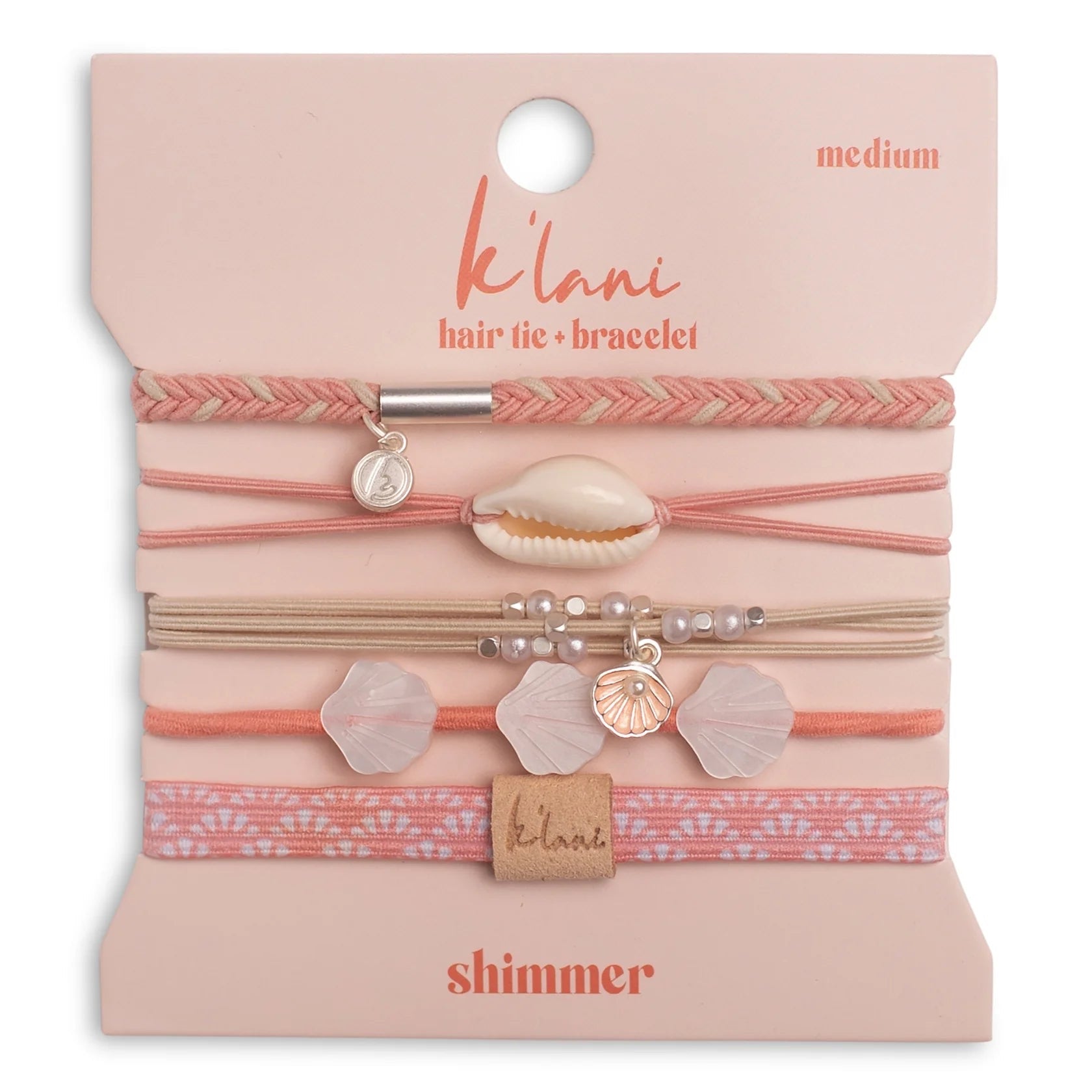 SHIMMER - HAIR TIE BRACELET