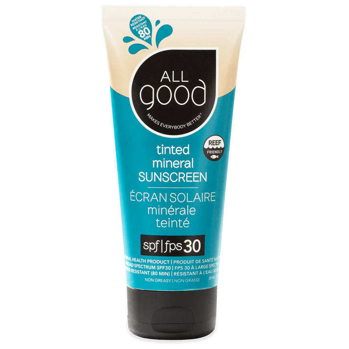 SPF 30 TINTED MINERAL SUNSCREEN - 3oz