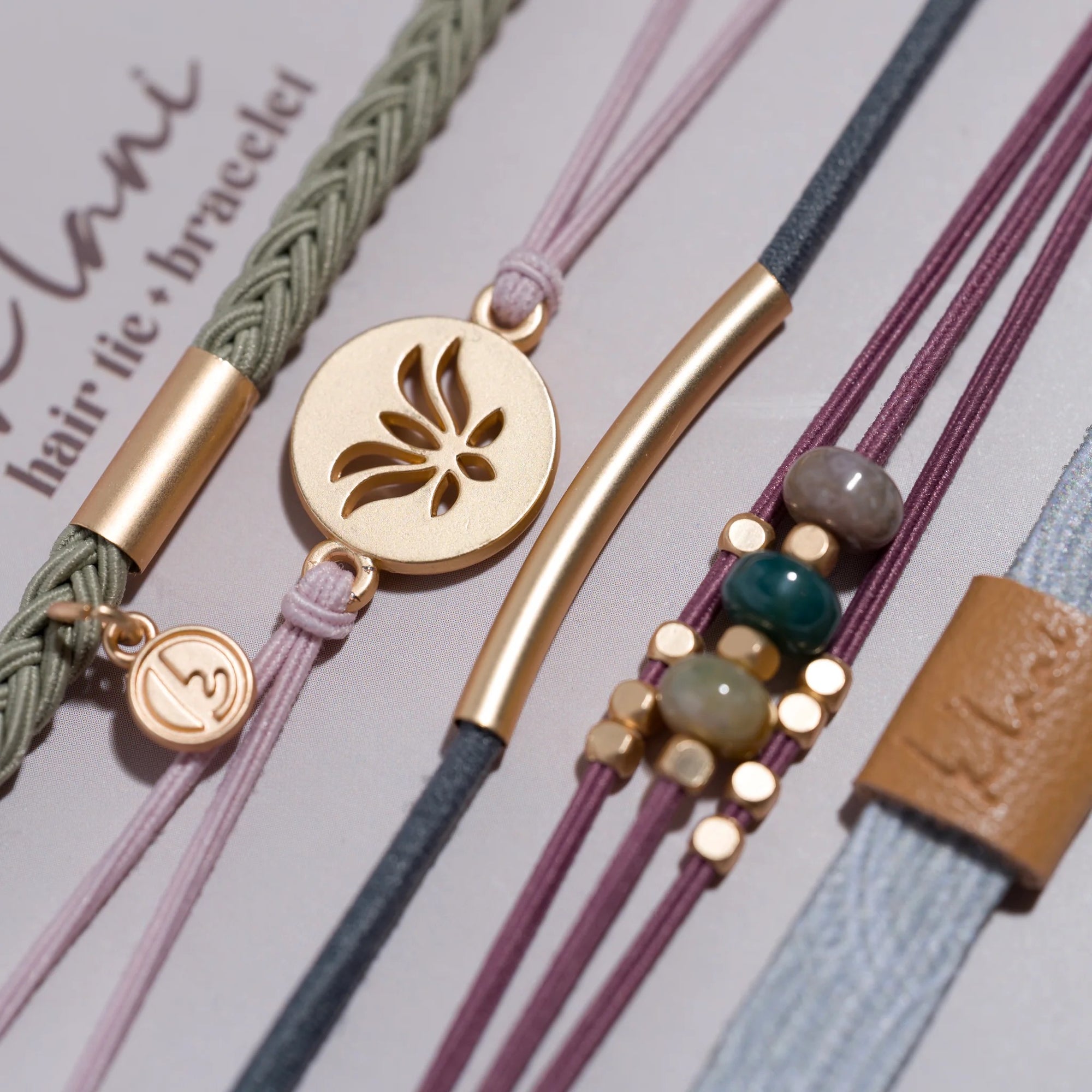 BREATHE - HAIR TIE BRACELET
