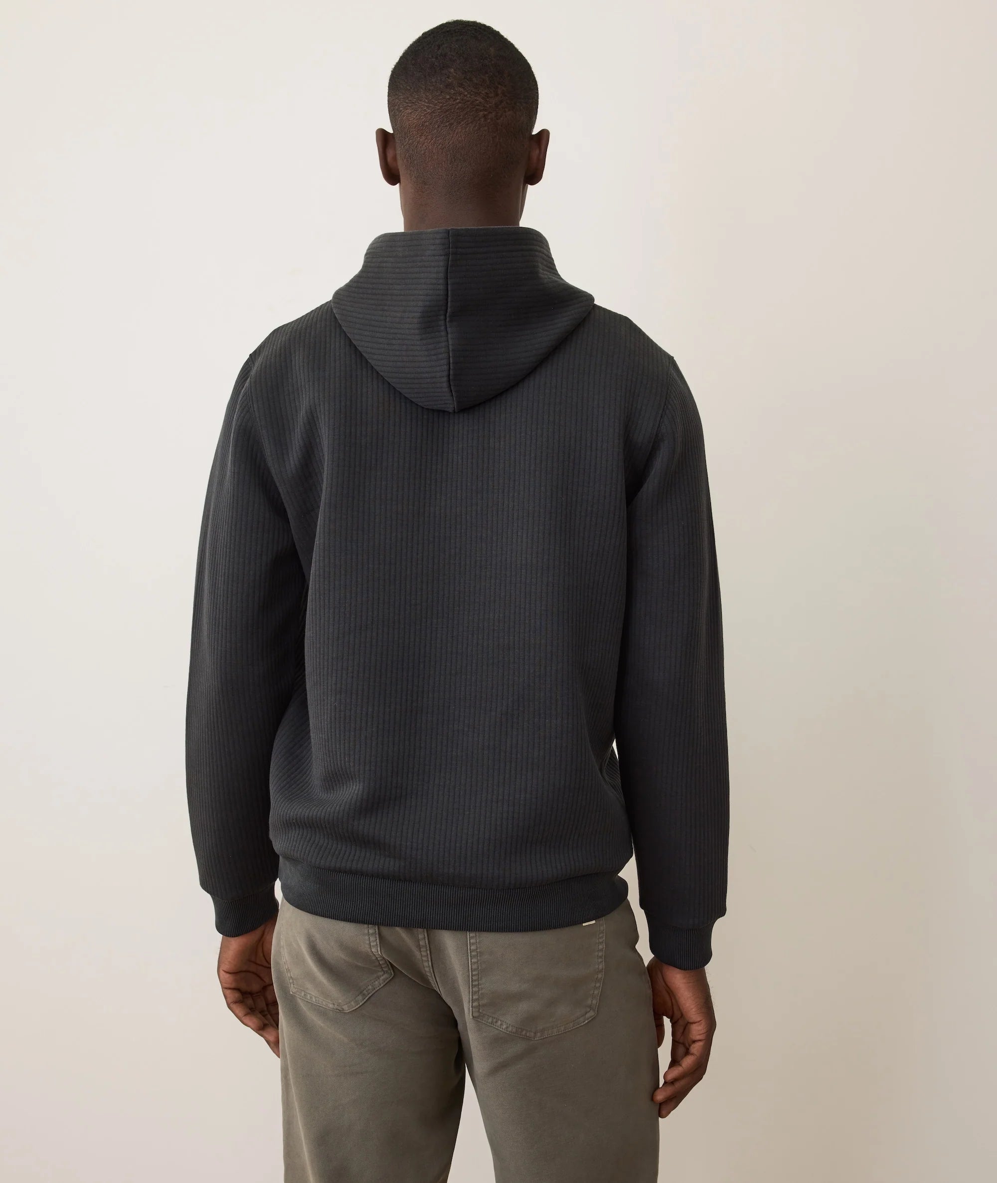 M'S CORBET QUILTED HOODIE