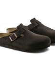 M'S BOSTON SUEDE LEATHER SOFT FOOTBED