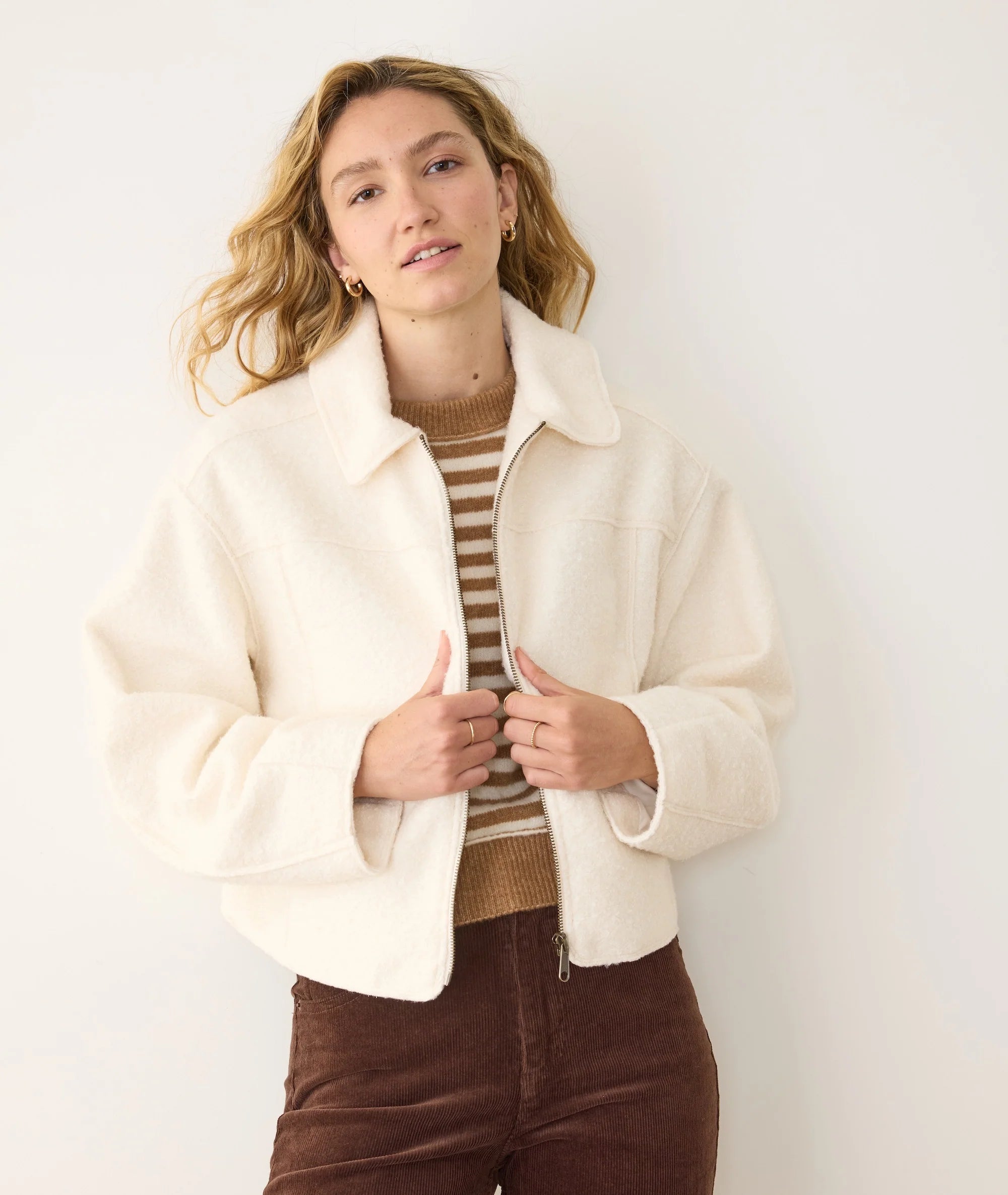 W’S SLOANE BOUCLE CROP JACKET