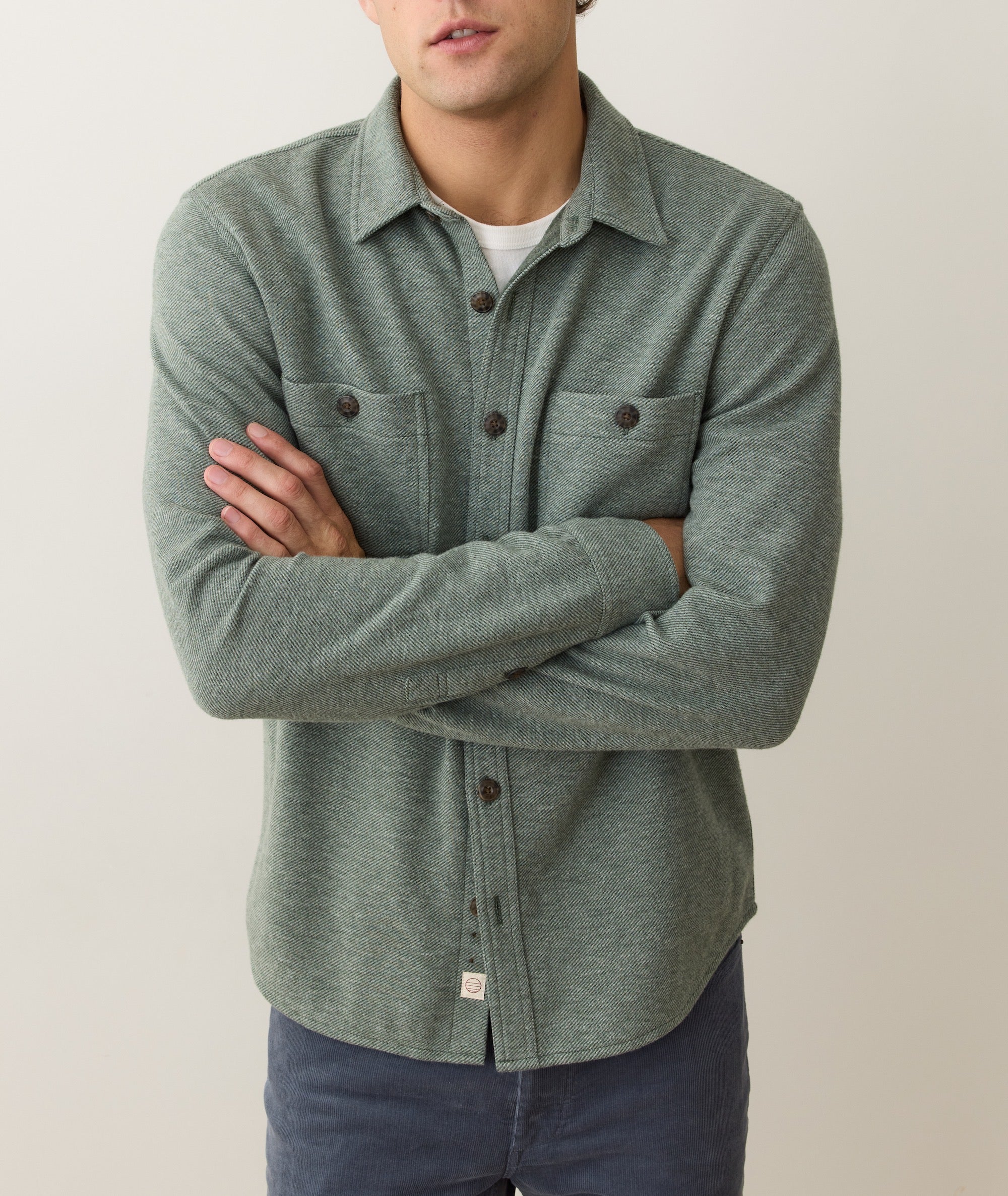 PACIFICA STRETCH TWILL OVERSHIRT