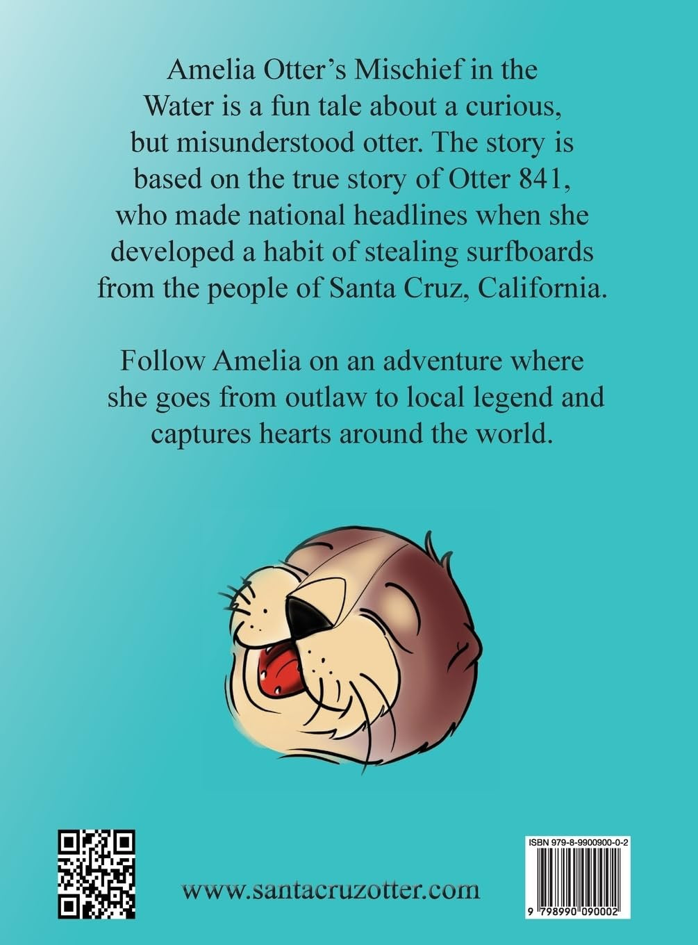 AMELIA OTTER'S MISCHIEF IN THE WATER