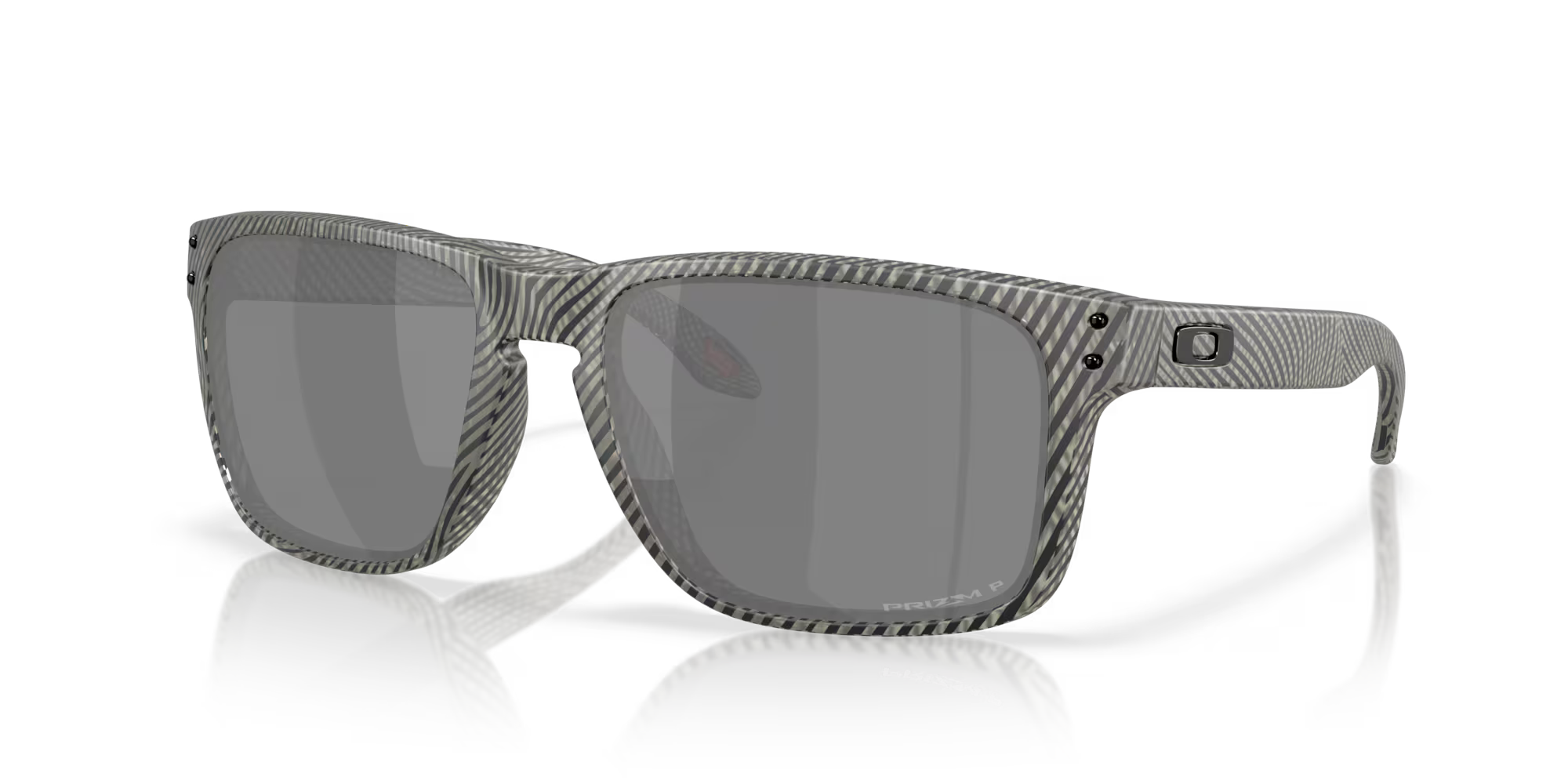 HOLBROOK XL POLAR - MATTE GREY INK FINGERPRINT - PRIZM BLACK