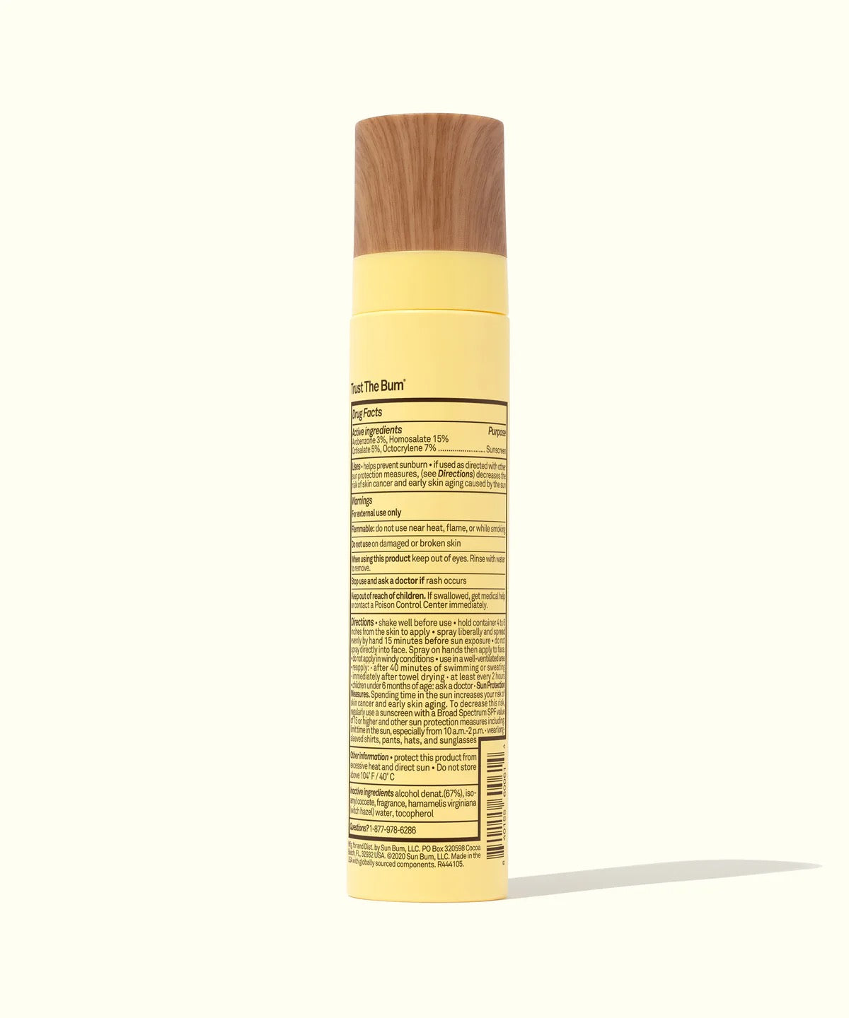 SUN BUM ORIGINAL SPF 45 SUNSCREEN FACE MIST