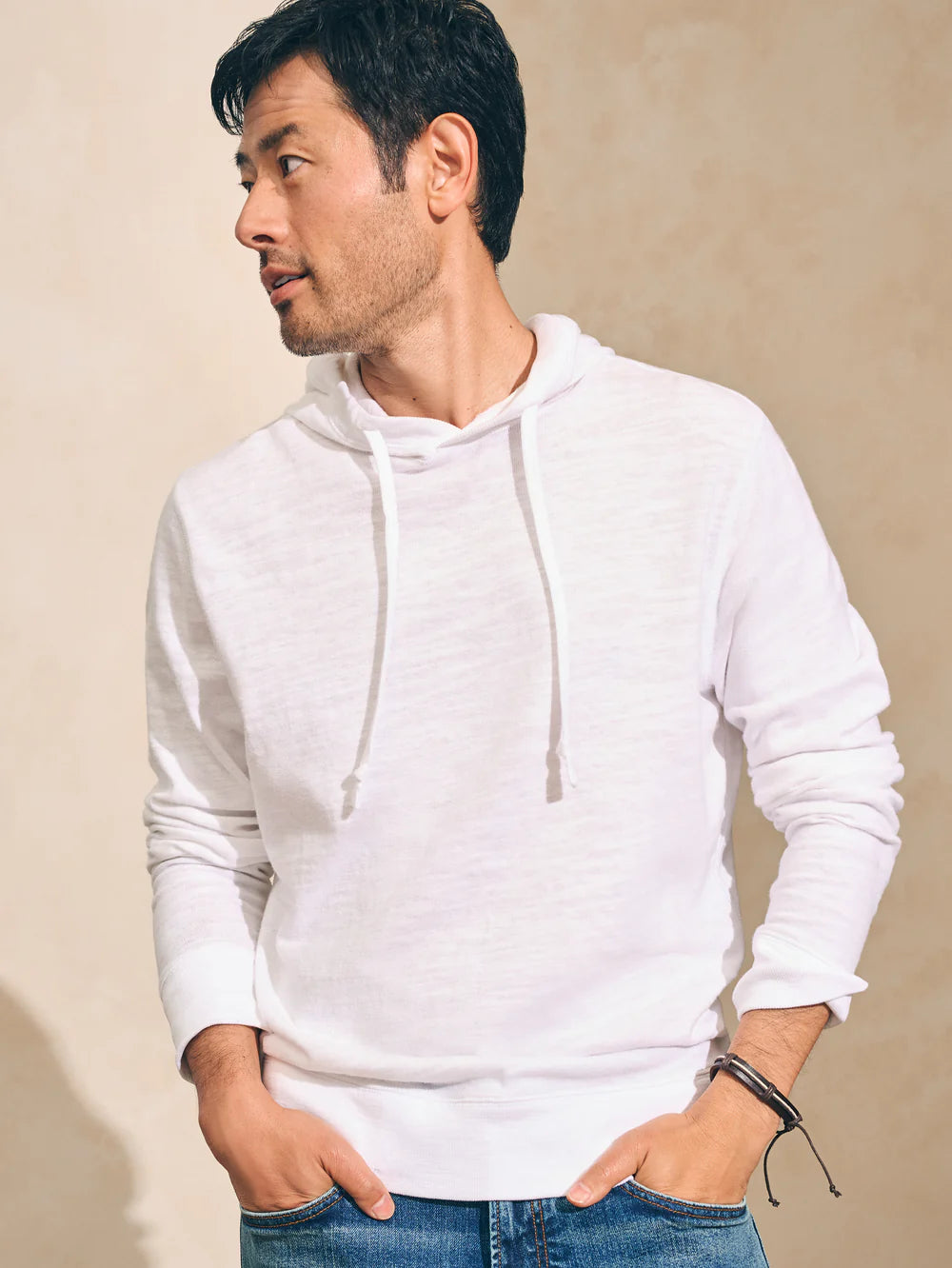 SUNWASHED SLUB HOODIE