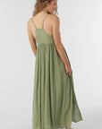 SALTWATER SOLIDS MEL MAXI SWIM COVER-UP