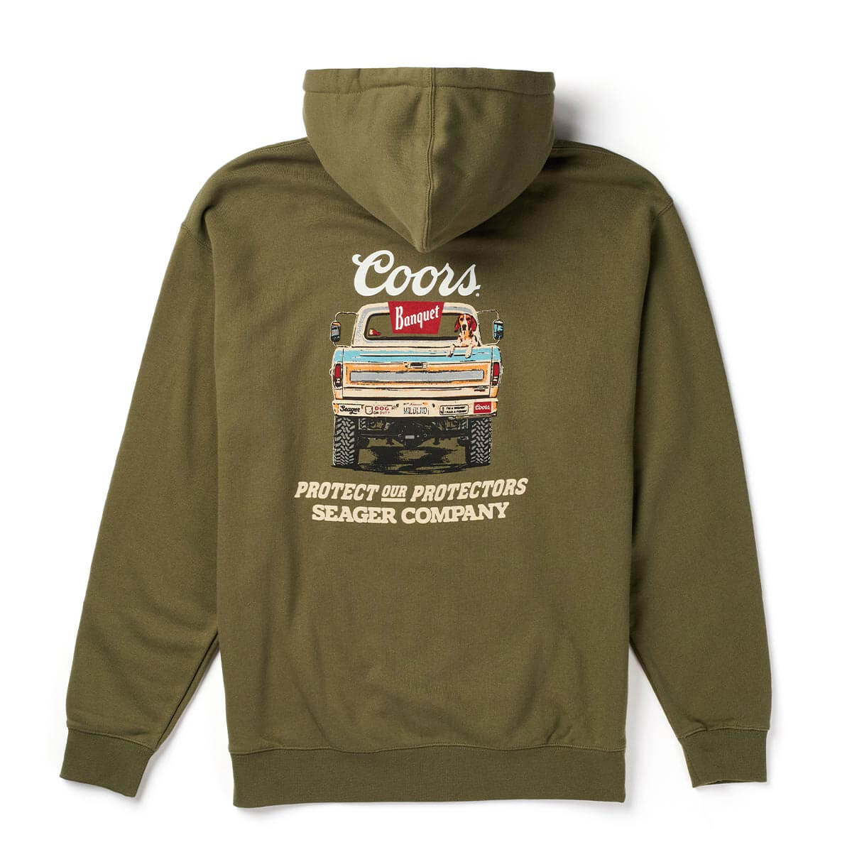 M’S SEAGER X COORS BANQUET BUMPER FLEECE