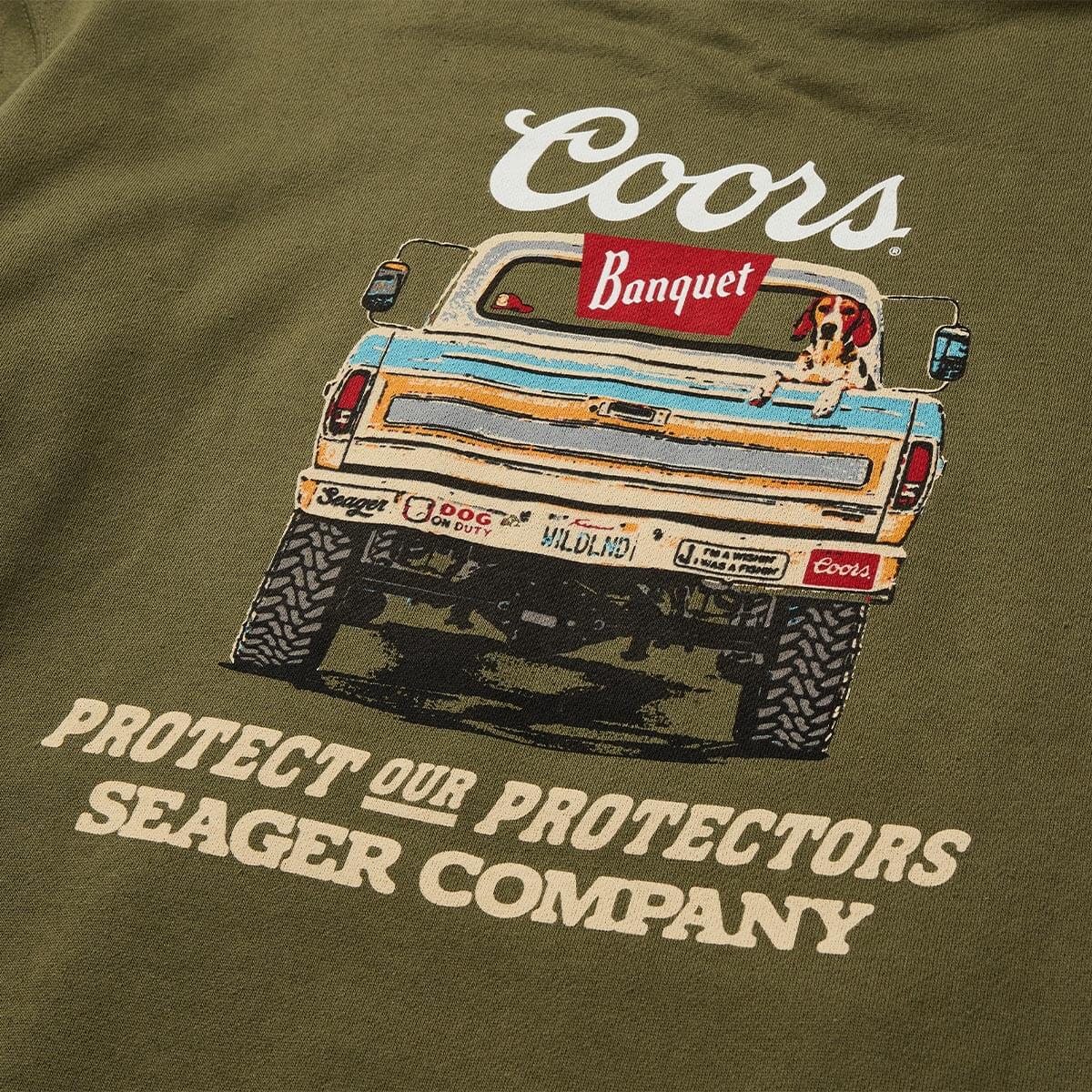 M’S SEAGER X COORS BANQUET BUMPER FLEECE