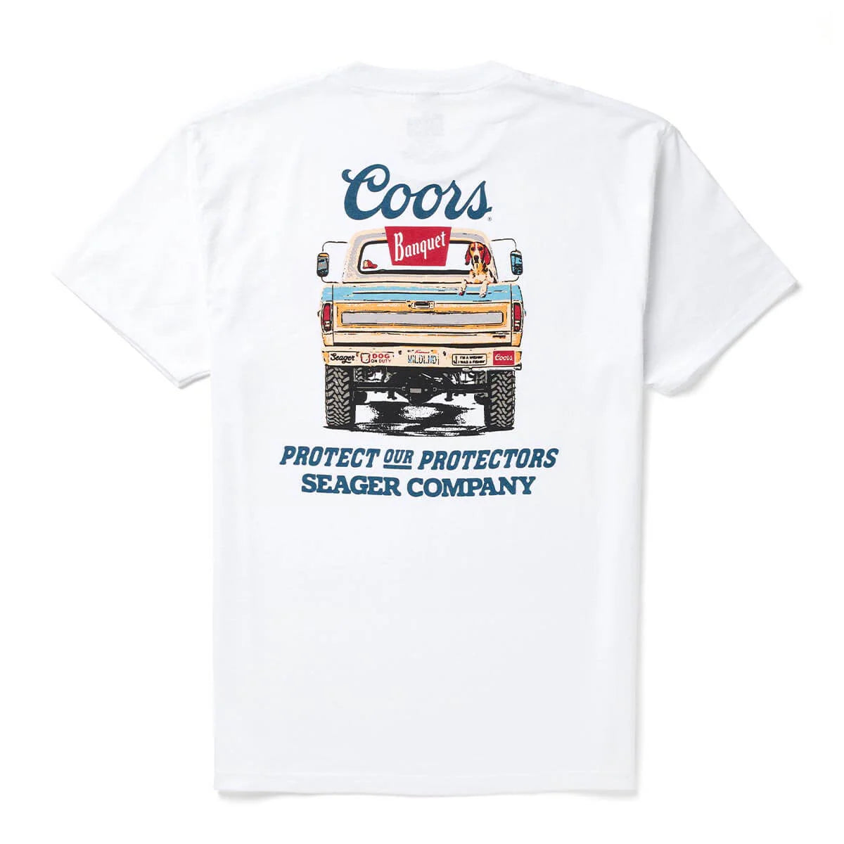 M’S SEAGER X COORS BANQUET BUMPER TEE