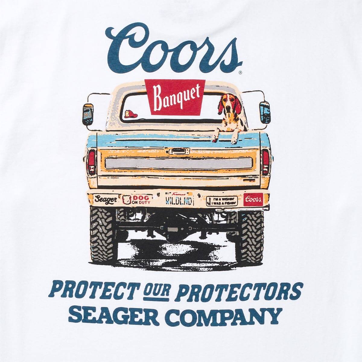M’S SEAGER X COORS BANQUET BUMPER TEE