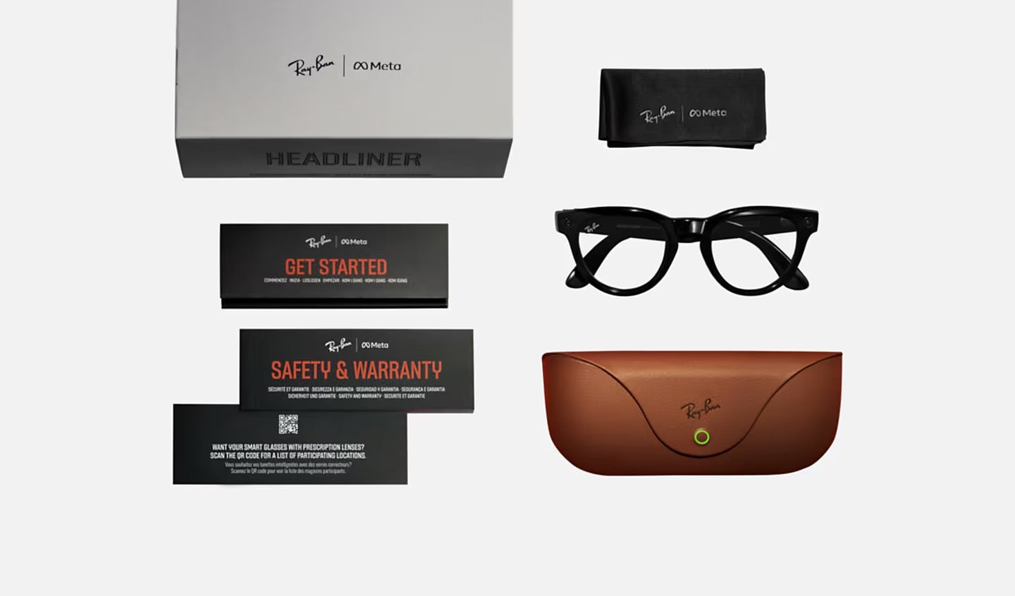 RAY-BAN META / HEADLINER POLARIZED