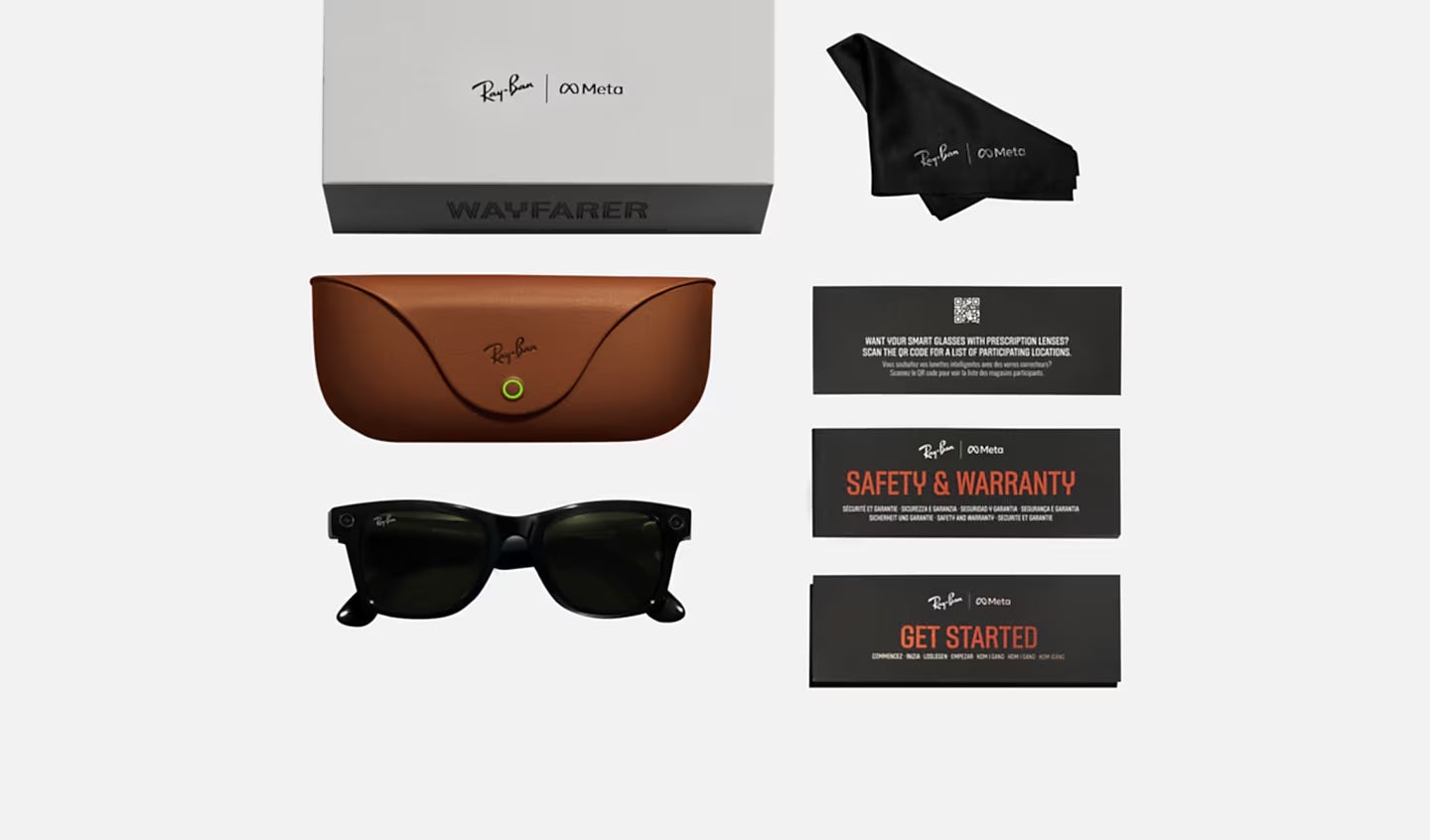 RAY-BAN META / WAYFARER POLARIZED