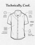 BLESS UP BREATHABLE STRETCH SHIRT