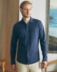 M'S SUNWASHED KNIT SHIRT (DOUBLE POCKET)
