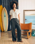 DREAM COTTON GAUZE WIDE LEG PANT