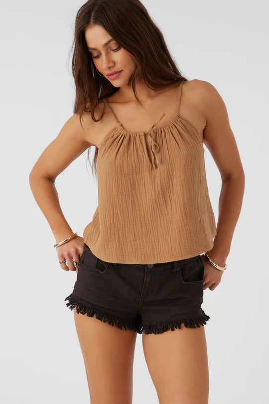 ANYA DOUBLE GAUZE TANK TOP