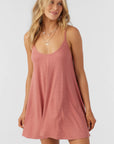 EVERETTE RIB KNIT COVER-UP DRESS