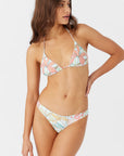 DALIA FLORAL VENICE TRIANGLE TOP