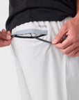 PERFORM LIGHT LINED ELASTIC WAIST 17"