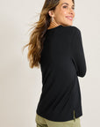 KAUAI JERSEY LS V-NECK T-SHIRT