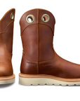 THE LONGHAUL WATERPROOF ROPER COMP TOE WORK BOOT - COWHIDE