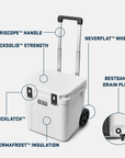 ROADIE 48 WHEELED COOLER