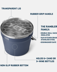 RAMBLER BEVERAGE BUCKET