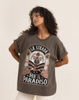 ROAD TO PARADISE OVERSIZED PREMIUM TEE