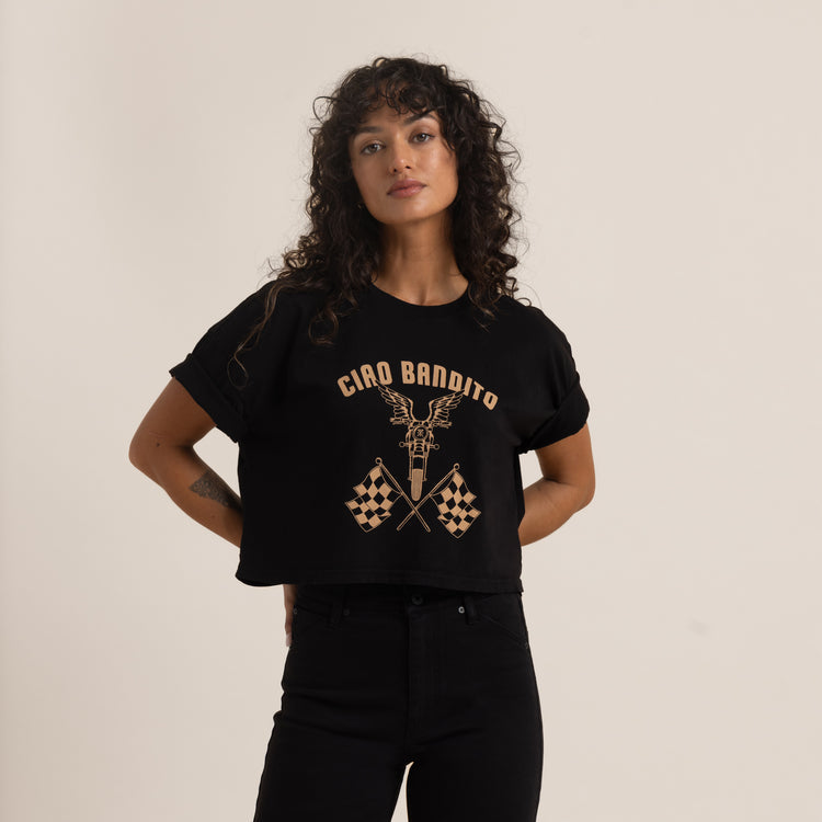 CIAO BANDITO CROPPED BOXY PREMIUM TEE