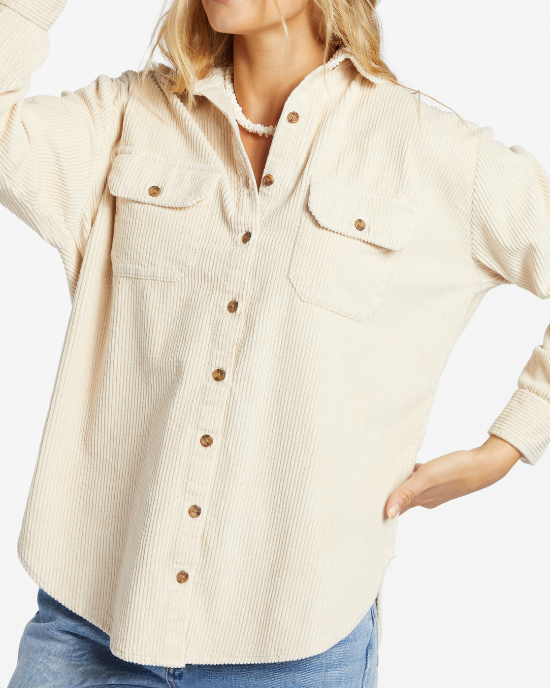 SO STOKED CORD LONG-SLEEVE