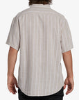 ALL DAY STRIPE SHORT SLEEVE WOVEN