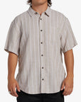 ALL DAY STRIPE SHORT SLEEVE WOVEN