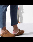 W'S BOSTON SHEARLING SUEDE LEATHER