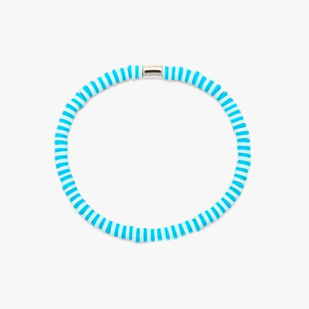 SEASCAPE VINYL DISC STRETCH BRACELET