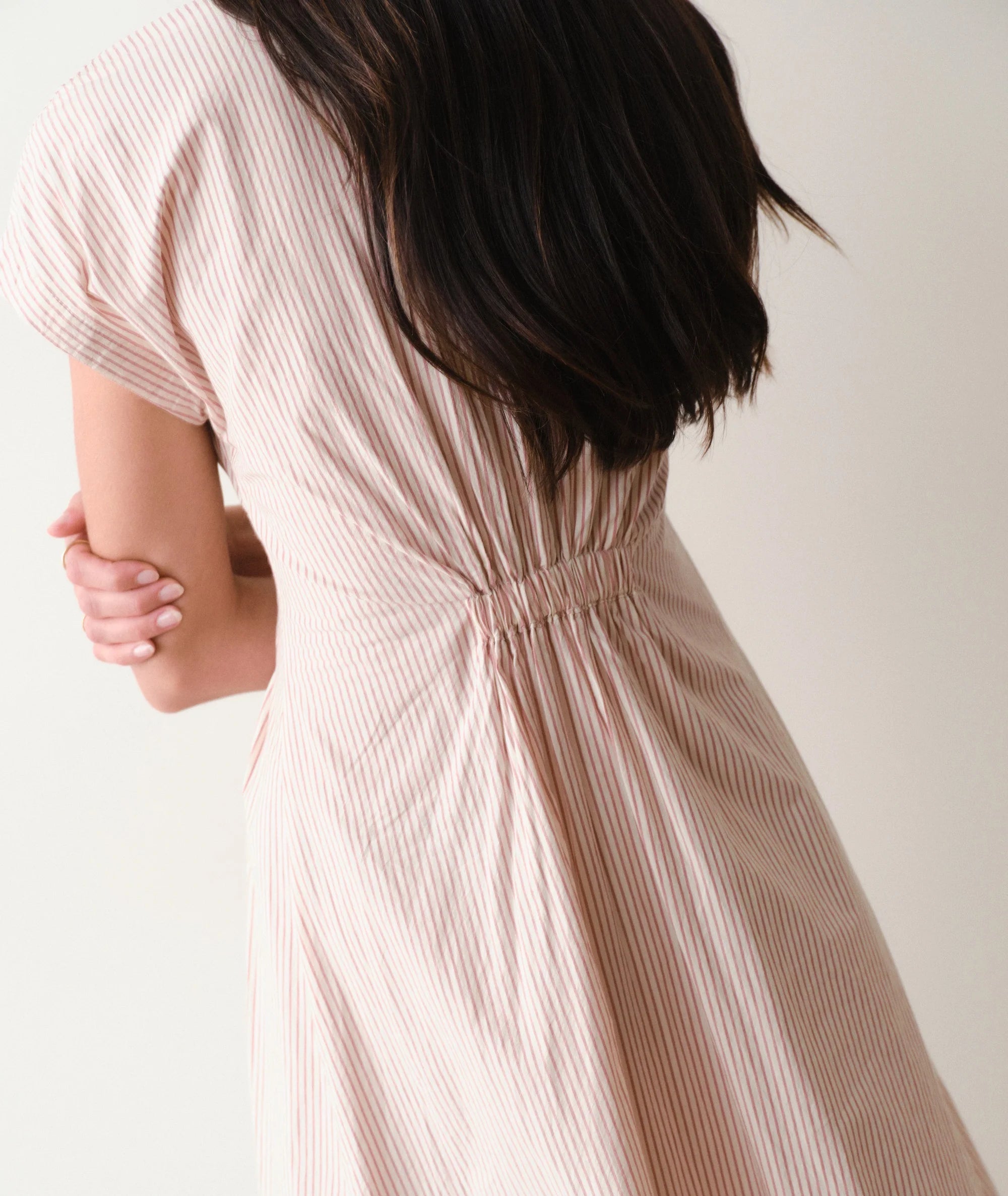 W'S ARDEN MIDI SHIRT DRESS