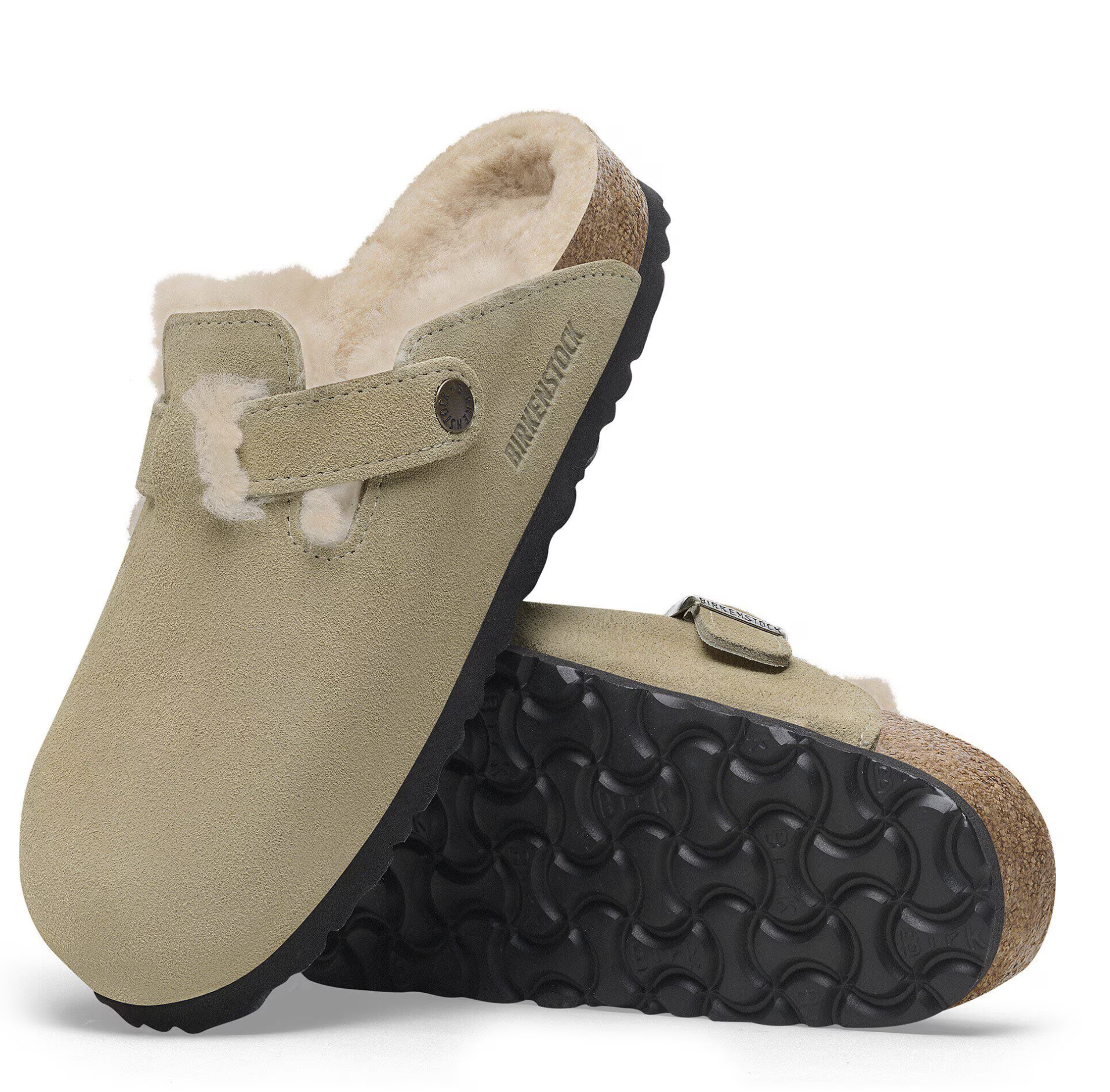 W&#39;S BOSTON SHEARLING SUEDE LEATHER