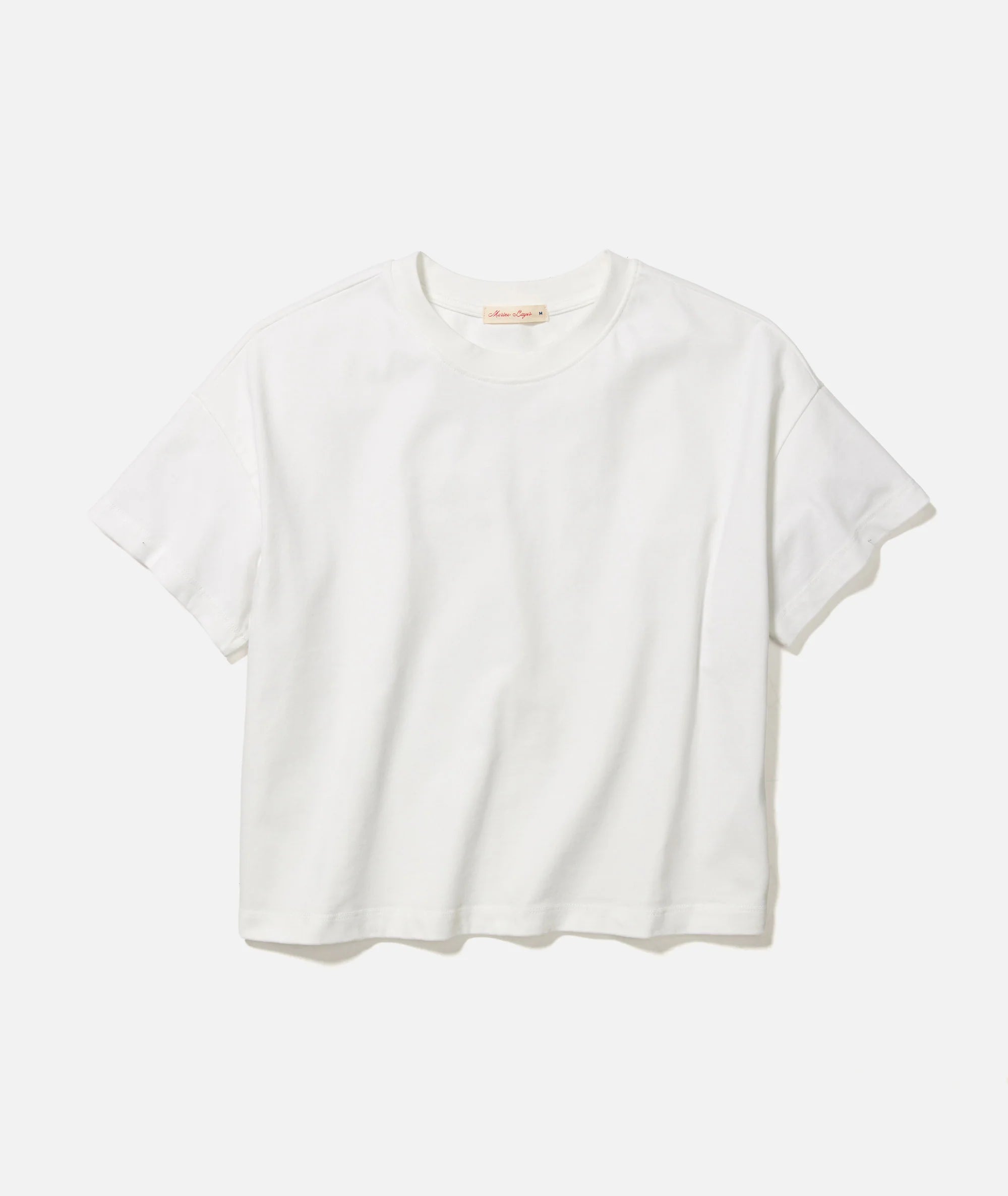 W'S LUXE SUEDED TEE